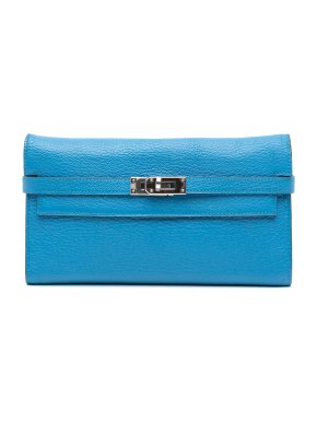 Hermes Chevre Mysore Kelly Longue Wallet