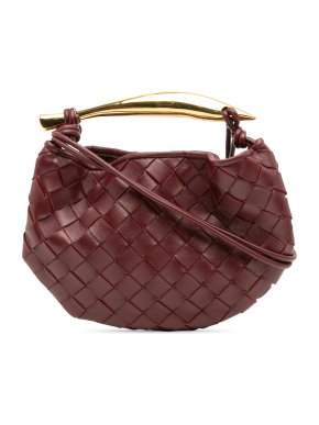 Bottega Veneta Baby Lambskin Intrecciato Sardine