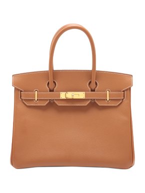 Hermes Gold Epsom Birkin Retourne 30