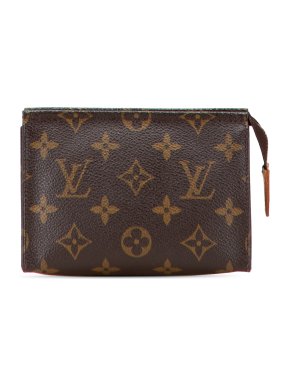 Louis Vuitton Coated Canvas Monogram Toiletry Pouch 15