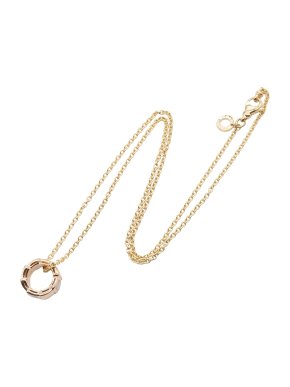 Bvlgari  Mother of Pearl Yellow Gold Serpenti Viper Pendant Necklace