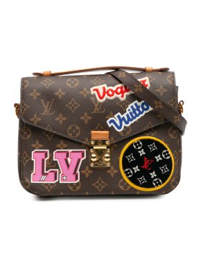 Louis Vuitton Monogram Patches Pochette Metis