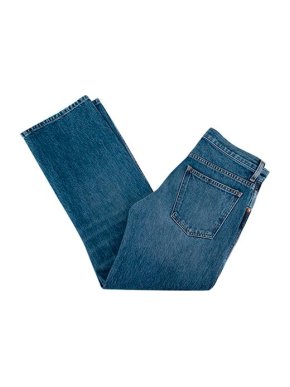 Khaite Mid-Wash Kerrie Straight Leg Denim Jeans