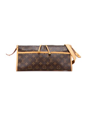 Louis Vuitton Coated Canvas Monogram Popincourt Long