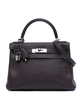 Hermes Ebene Togo Kelly II Retourne 28