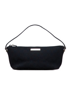 Gucci Blue GG Canvas Boat Bag