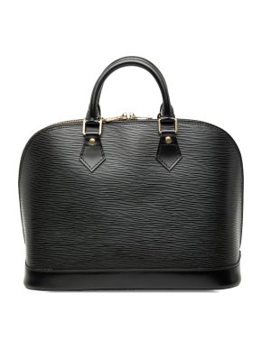 Louis Vuitton Black Epi Alma PM