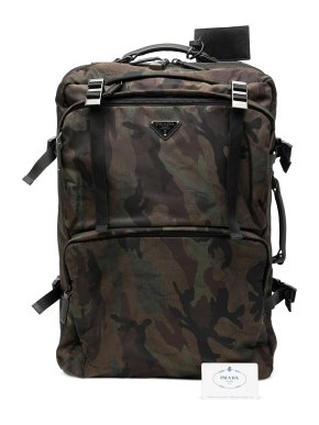 Prada Camo Tessuto Trolley