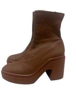 Robert Clergerie Tan Nina Boots