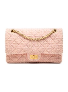 Chanel Tweed Reissue Single Flap 2.55