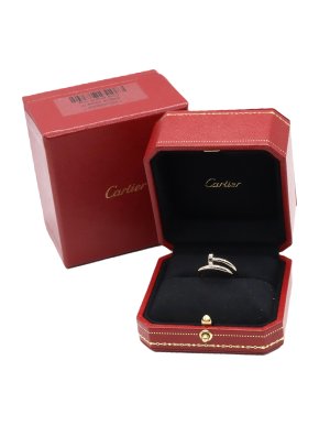 Cartier 18K White Gold Classic Juste un Clou Ring