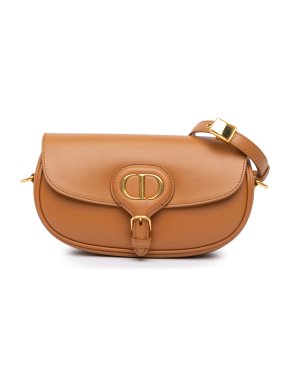 Dior Tan Leather East West Bobby Bag