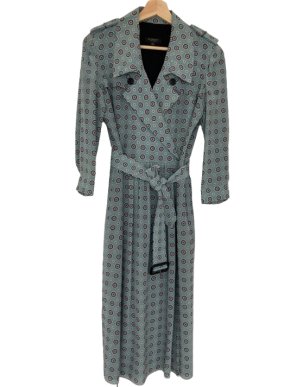 Burberry Silk Trench Dress