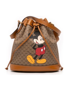 Gucci Micro GG Supreme Mickey Mouse Bucket Bag