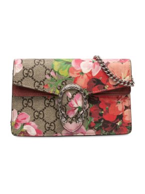 Gucci Mini GG Supreme Blooms Dionysus Crossbody