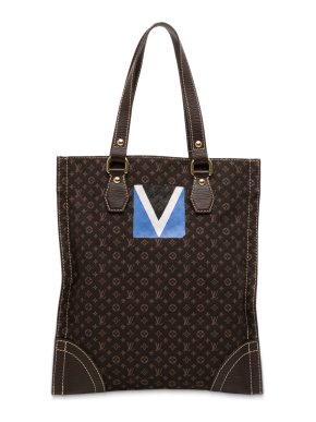 Louis Vuitton Coated Canvas Monogram Mini Lin Cabas Tanger