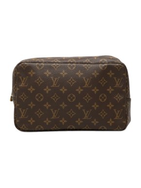 Louis Vuitton Coated Canvas Monogram Trousse Toilette 28