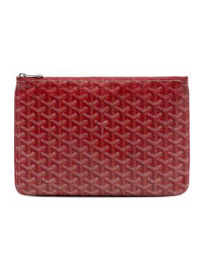 Goyard Red Goyardine Senat MM