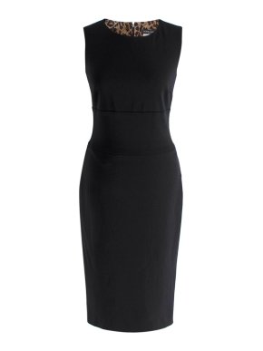 Dolce & Gabbana Black Bodycon Dress