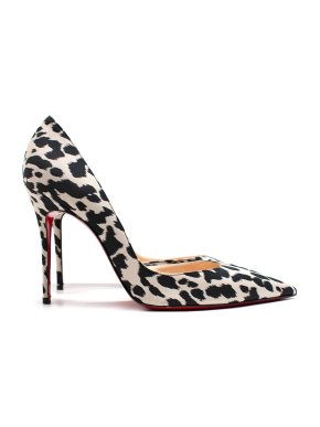 Christian Louboutin Leopard-Print Stiletto Heels