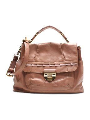 Nina Ricci Leather Shoulder + Top-Handle Bag