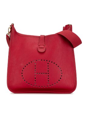 Hermes Rouge Ash Clemence Evelyne I 33