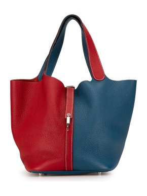 Hermes Bicolor Clemence Picotin Lock 22