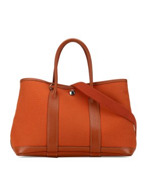 Hermes Burnt Orange Toile and Negonda Garden Party 30