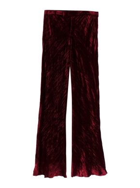 Etro Crushed Velvet Trousers