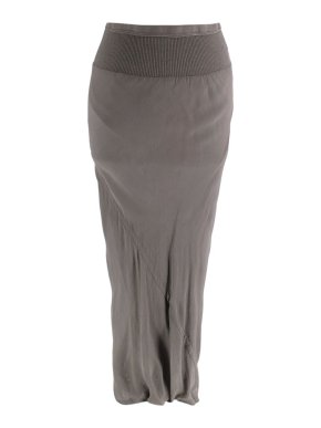 Rick Owens Silk Maxi Skirt