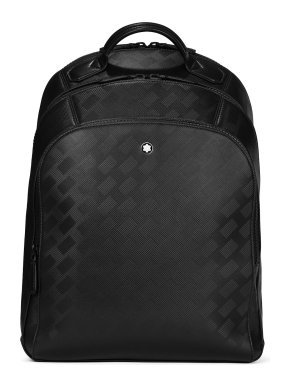 Mont Blanc Medium Backpack with 3 Compartments in Extreme Leather