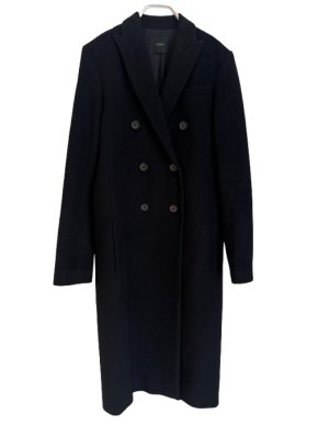 Joseph Black Wool/Cashmere Coat