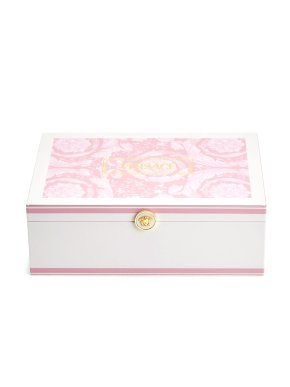 Versace Barocco Jewelry Box Large Pink