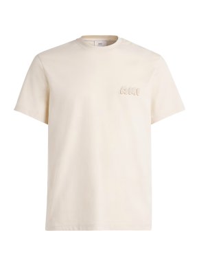 Ami Paris Cotton Logo Patch T-Shirt