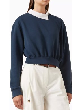 Awake A.W.A.K.E. Mode Asymmetric Rugby Sweatshirt