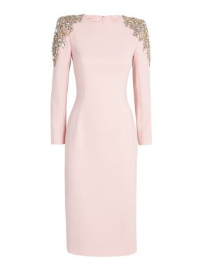 Jenny Packham Embellished Isla Midi Dress