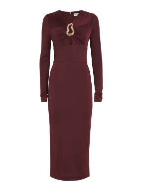 Rebecca Vallance Jersey Mischa Midi Dress