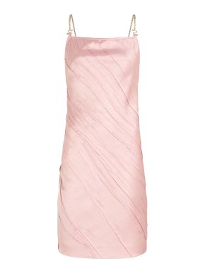 Sportmax Carta Boat-Neck Mini Dress