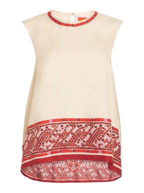 La Doublej Silk San Carlo Tank Top