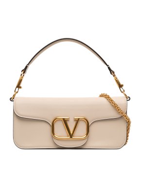 Valentino Calfskin VLogo Loco Satchel
