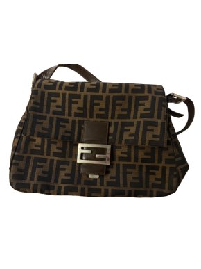 Fendi Zucca Mamma Baguette Shoulder Bag