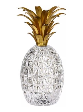 Mario Luca Giusti Melissa Gold Leaf Pineapple Ice Cooler