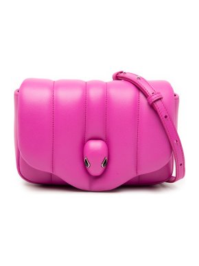 Bvlgari Pink Ambush Nappa Serpenti Convertible Belt Bag
