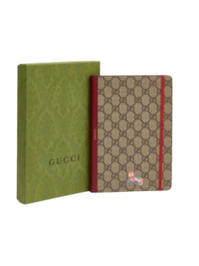 Gucci Notebook GG Supreme And Whimsy Derpy Cat