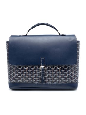 Goyard Blue Goyardine Citadin PM