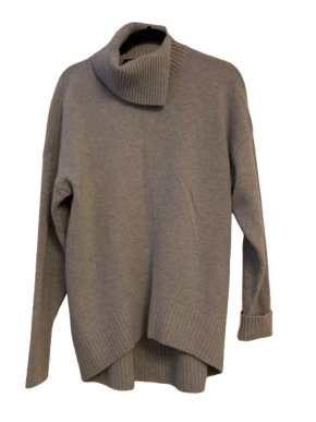 Joseph Grey Wool And Cashmere Long Jumper