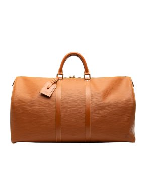 Louis vuitton Tan Epi Keepall 55