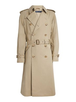 Polo Ralph Lauren Cotton Belted Trench Coat