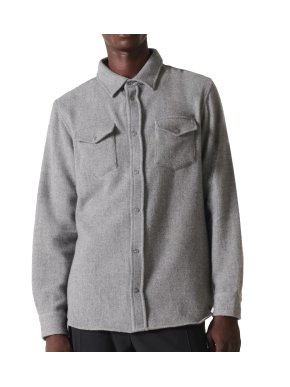 God's True Cashmere Cashmere Press-Stud Overshirt