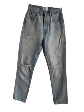 Anine Bing Light Blue Distressed Jeans